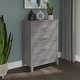 preview thumbnail 7 of 41, Somerset Chest of Drawers in Ash Gray Platinum Gray