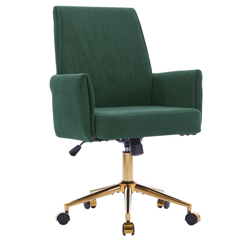 Mid-back liftable Office chair, Striped Fabric, ergonomically designed, The mid-back design provides a better sitting experience