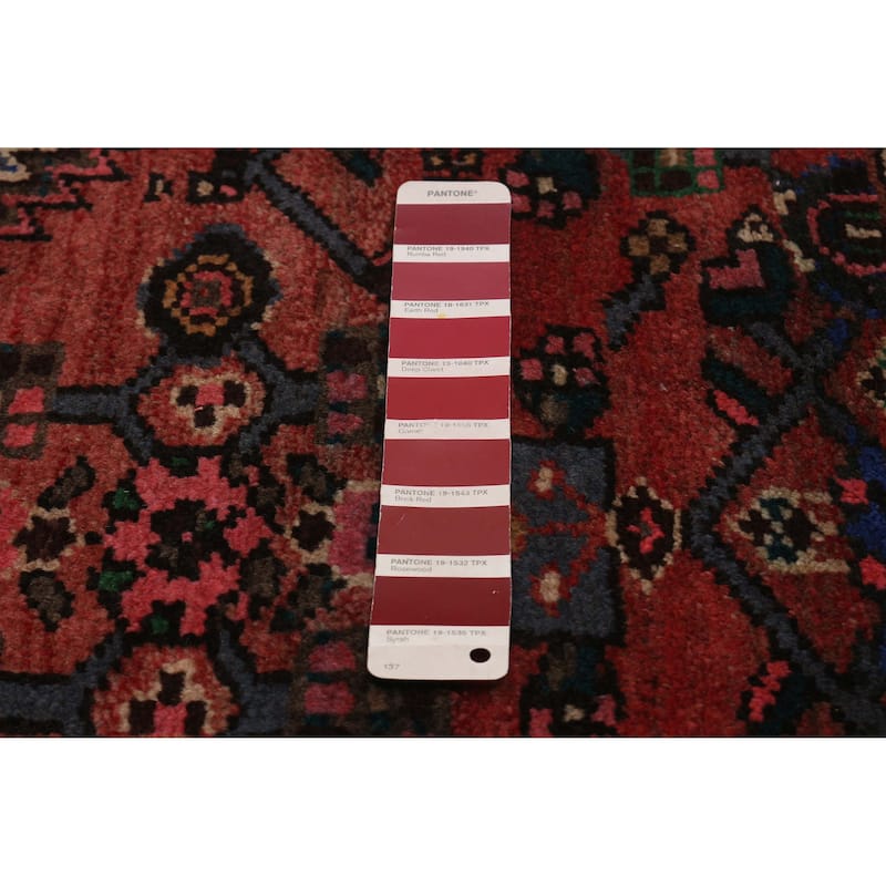 ECARPETGALLERY Hand-knotted Andelz Red Wool Rug - 3'9 x 6'6