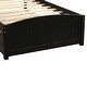 preview thumbnail 8 of 9, Twin Size Platform Bed with Trundle,Elegant Wood Frame for Maximized Space and Guest Accommodation