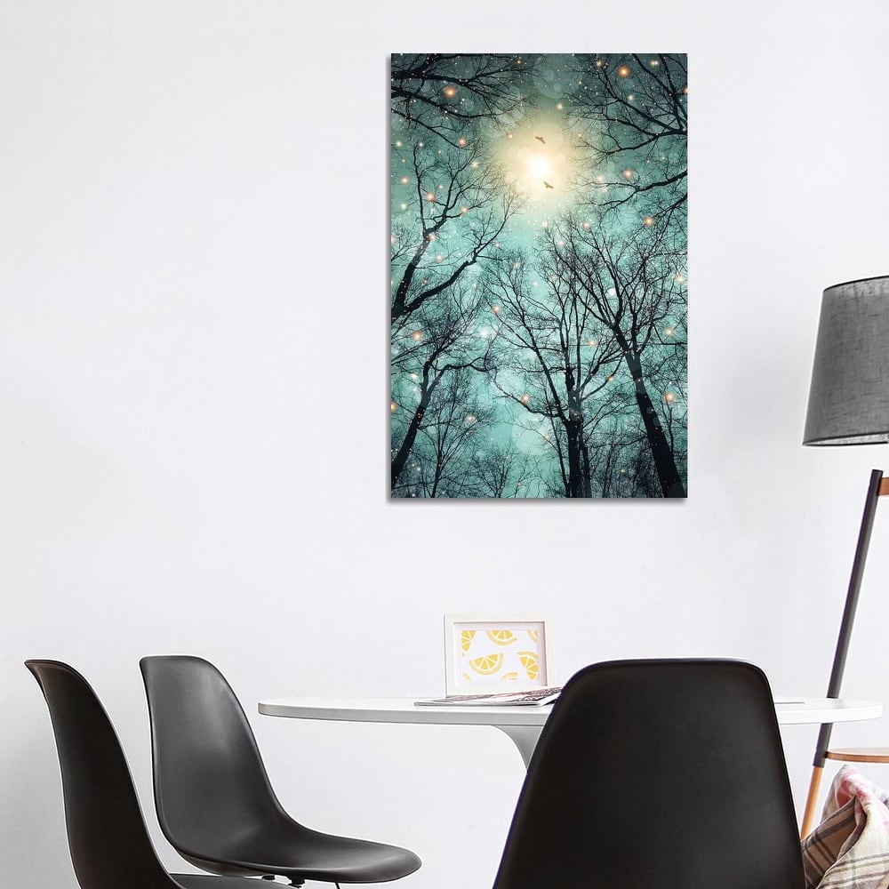 iCanvas "Mint Embers - Trees" by Soaring Anchor Designs Canvas Print