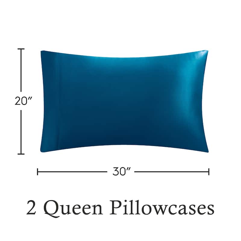 Juliette LeBlanc New York Silky Satin Pillowcase (Set of 2)
