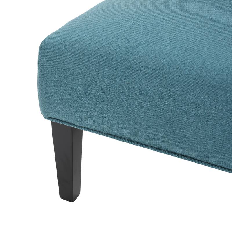 Kassi Contemporary Fabric Slipper Accent Chair by Christopher Knight Home - 22.50" L x 29.50" W x 32.00" H