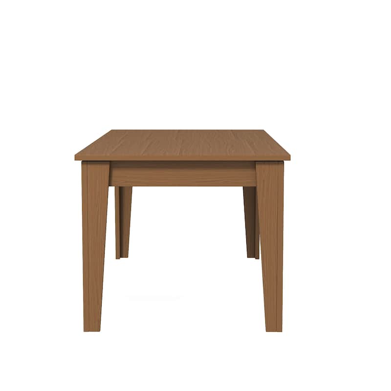 106.3-Inch Large Modern Extendable Dining Room Kitchen Table