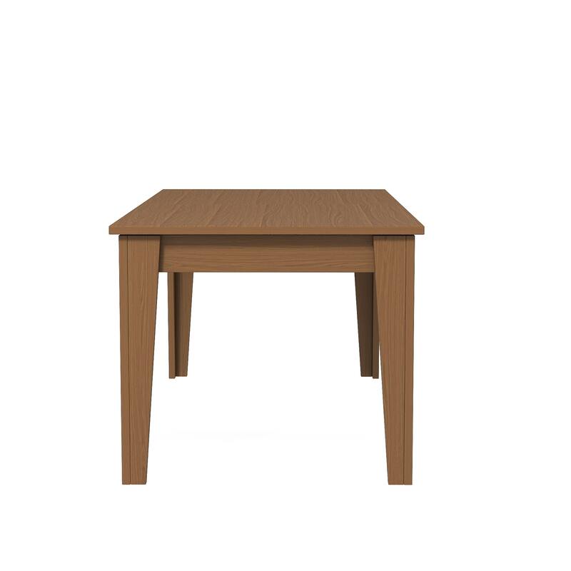 Dining Table, 106.3" Large Extendable Kitchen Table