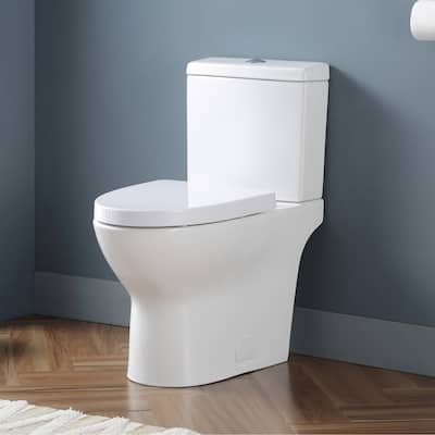 Ove Decors 1.1 / 1.6 GPF Dual Flush Two-Piece Elongated Chair Height