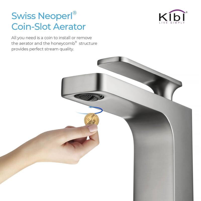 Lead Free Solid Brass Single Handle Bathroom Vanity Sink Faucet with Water Hose