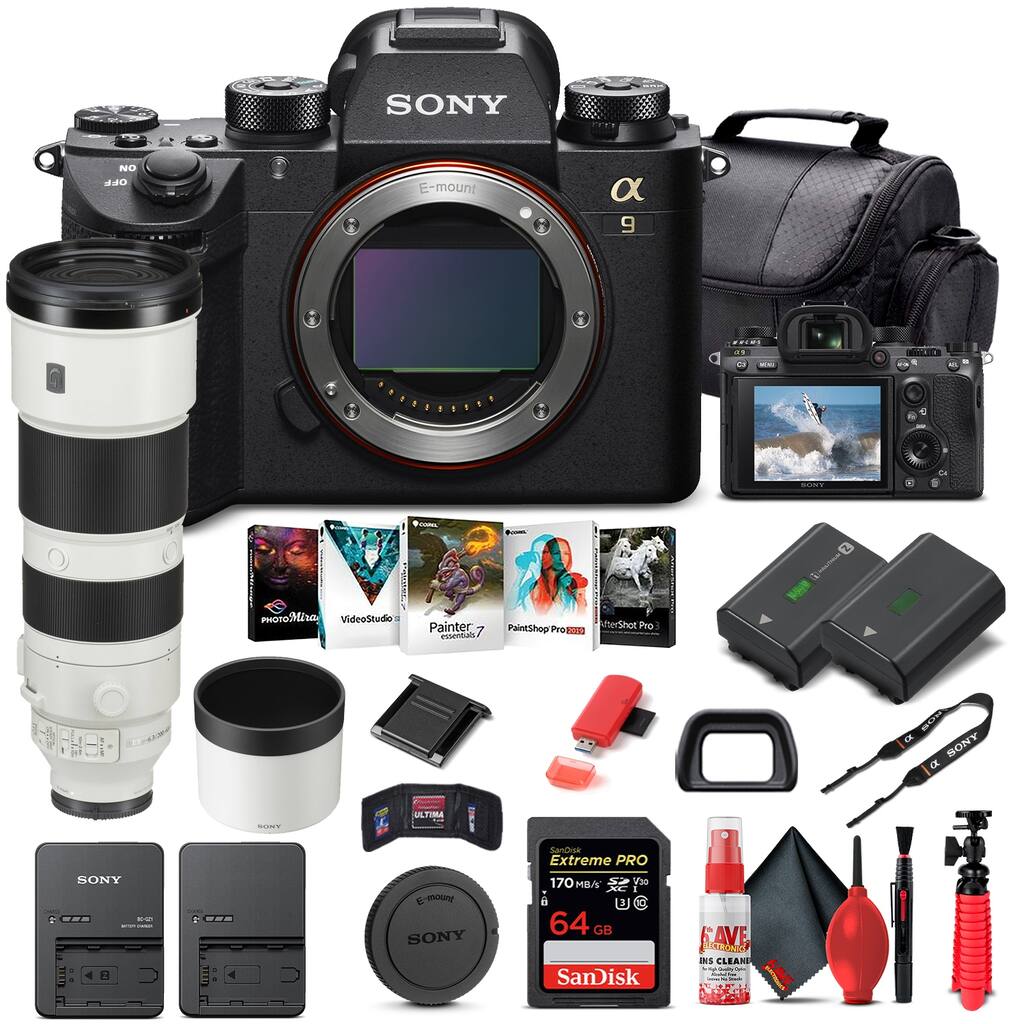 Sony Alpha a9 II Mirrorless Camera W/ Sony FE 200-600mm Lens - Basic
