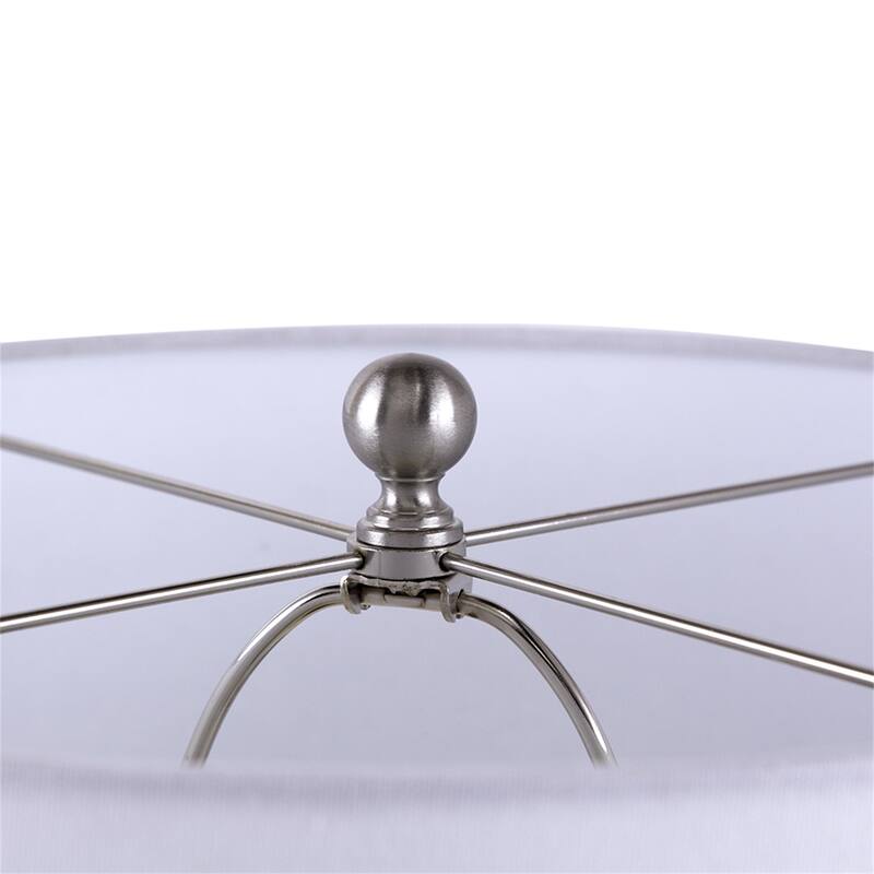 D16.1xH26" Table Lamp with Beige Paper Base