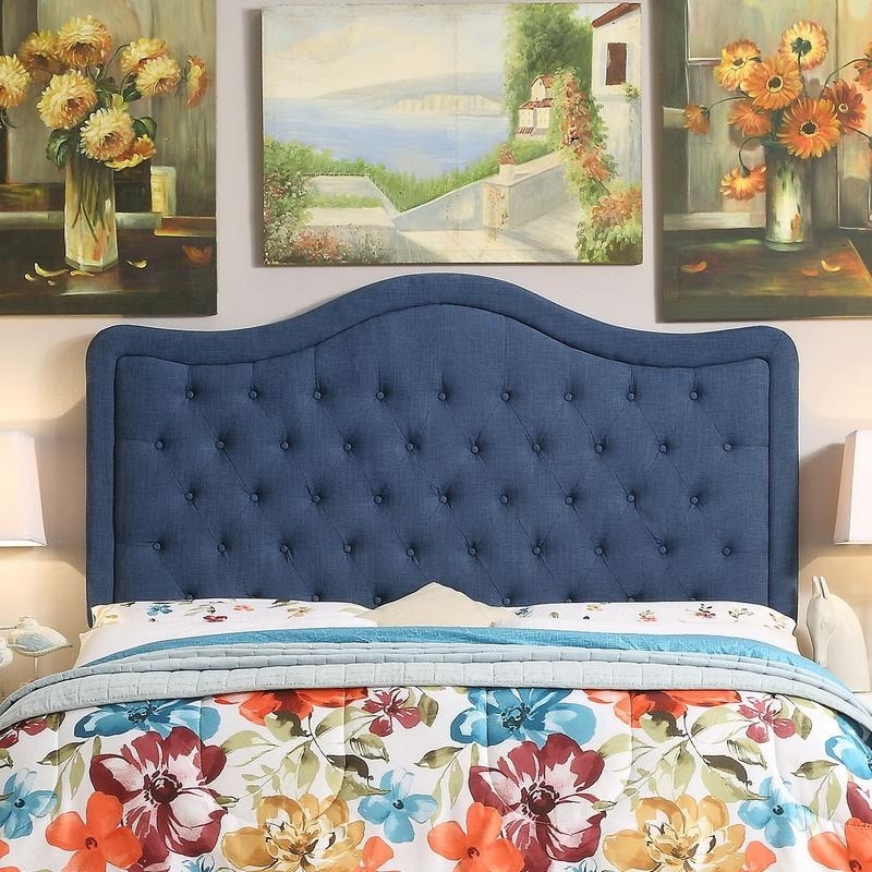 Sieber upholstered panel on sale headboard