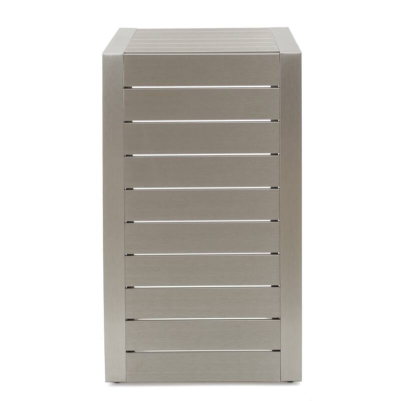 Cape Coral Modern C-Shaped End Table by Christopher Knight Home - 14.50" L x 15.00" W x 24.00" H