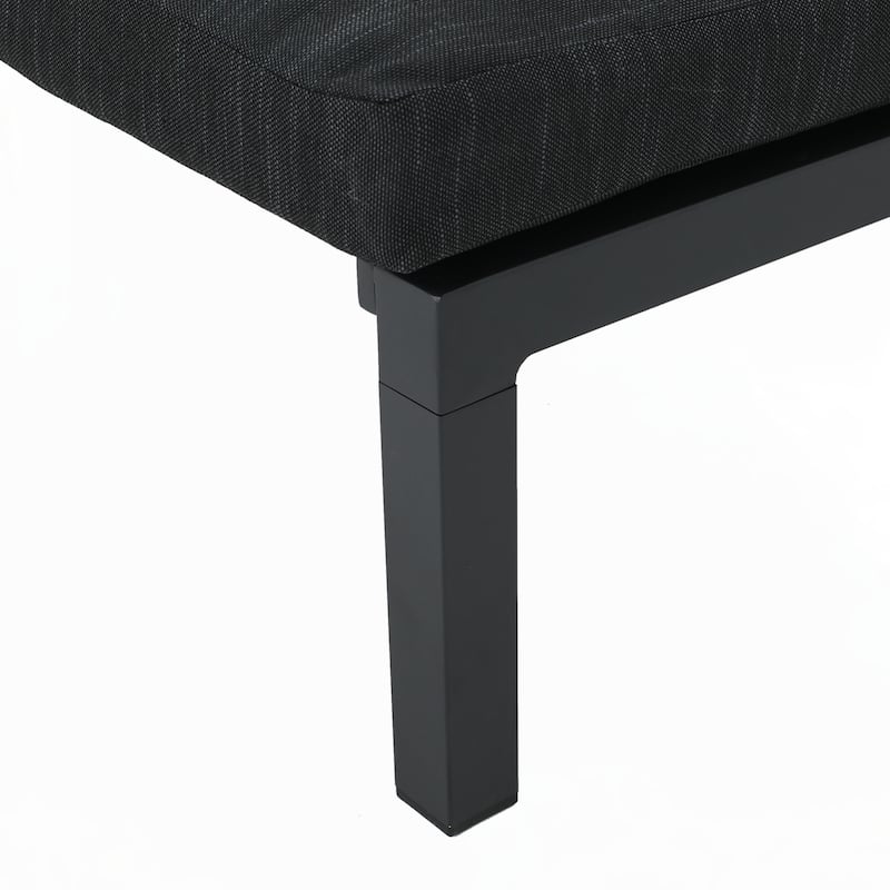 Outdoor CHAISE LOUNGE - DARK GREY