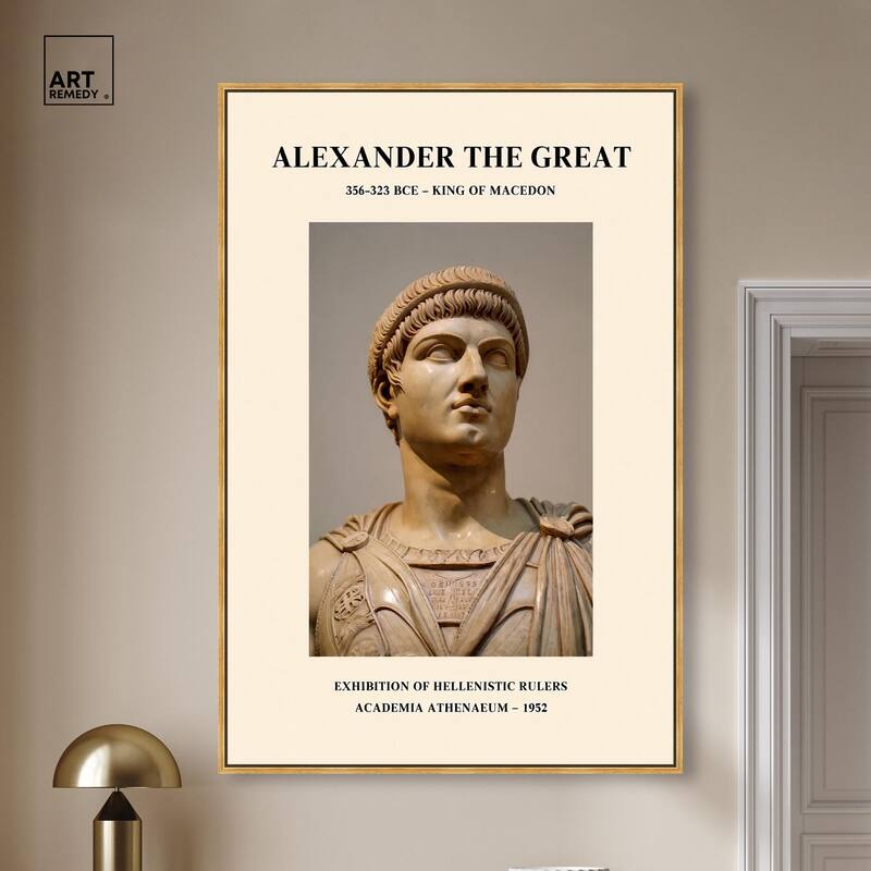Alexander the Great Canvas by Art Remedy