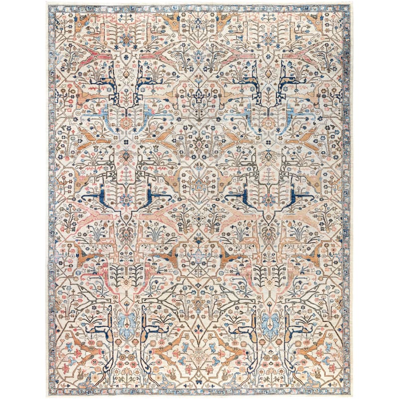 Serapi One-of-a-Kind Hand-Knotted Area Rug - Ivory - 9' 2" x 11' 9"