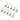 Carbon Brushes for Electric Motors Power Tool Table Saw, 10 Pack - 0.47x0.31x2.36 inch