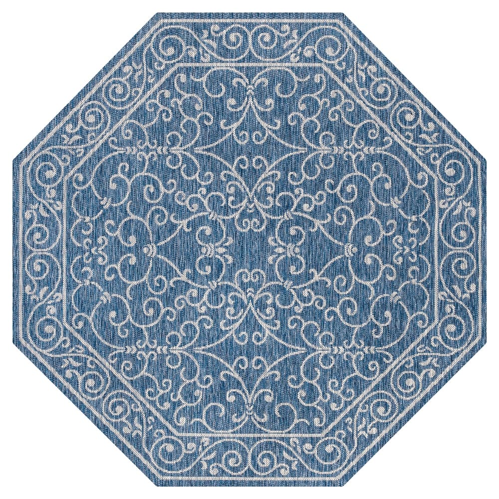JONATHAN Y Filigree Textured Weave Indoor/Outdoor Area Rug