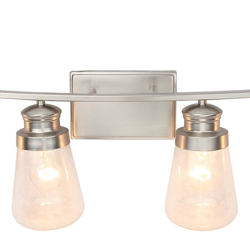 4 Light Vanity lighting in Brushed Nickel Finish