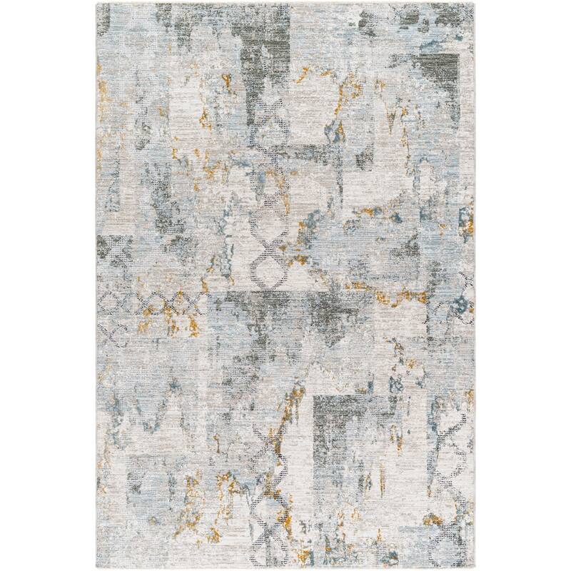Livabliss Mid-Century Modern Dresden Abstract Area Rug