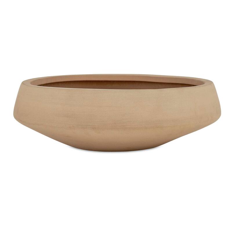 Uttermost Sienna Scape Indoor-Outdoor Bowl - 20.00" W x 6.75" H x 20.00" D