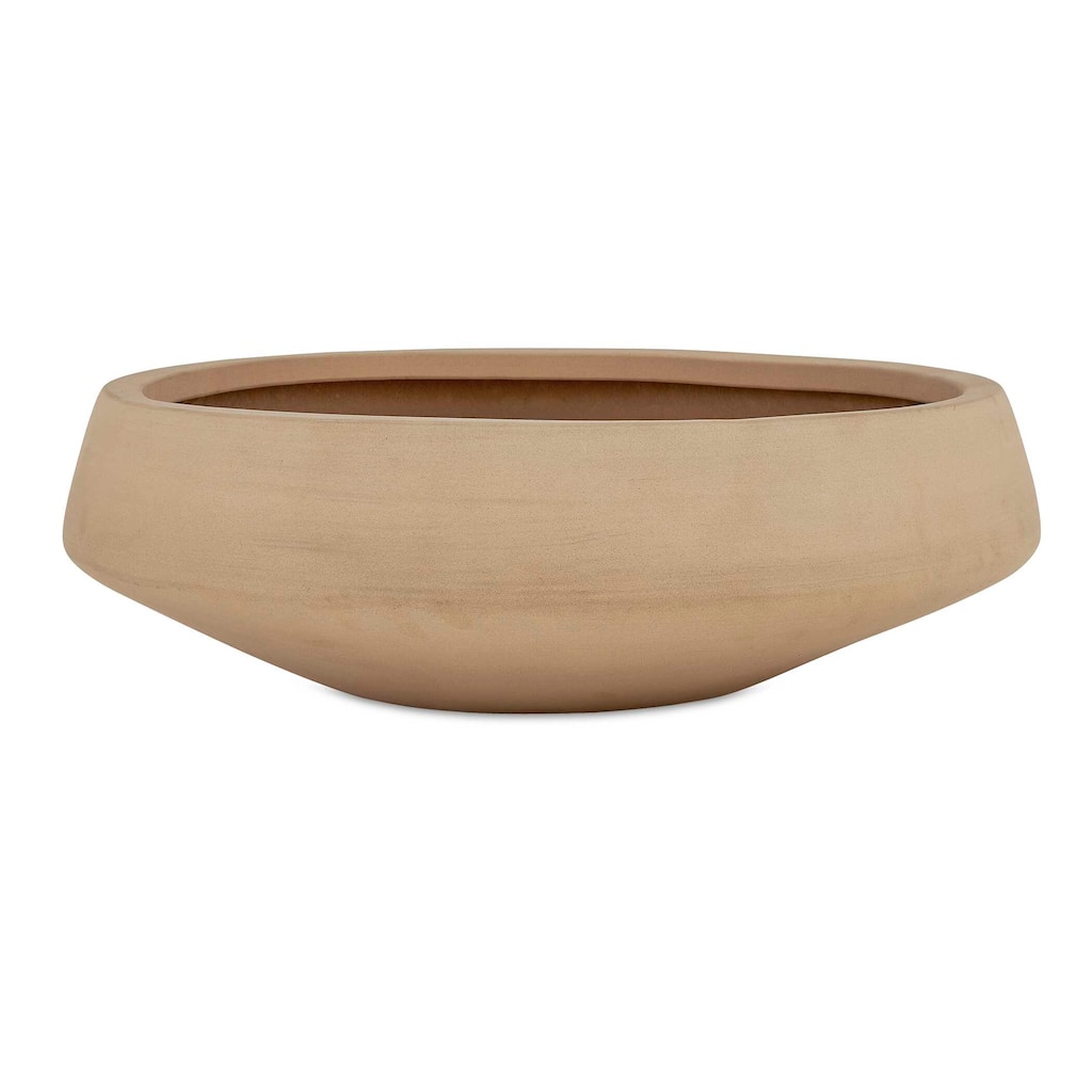 Uttermost Sienna Scape Indoor-Outdoor Bowl - 20.00" W x 6.75" H x 20.00" D