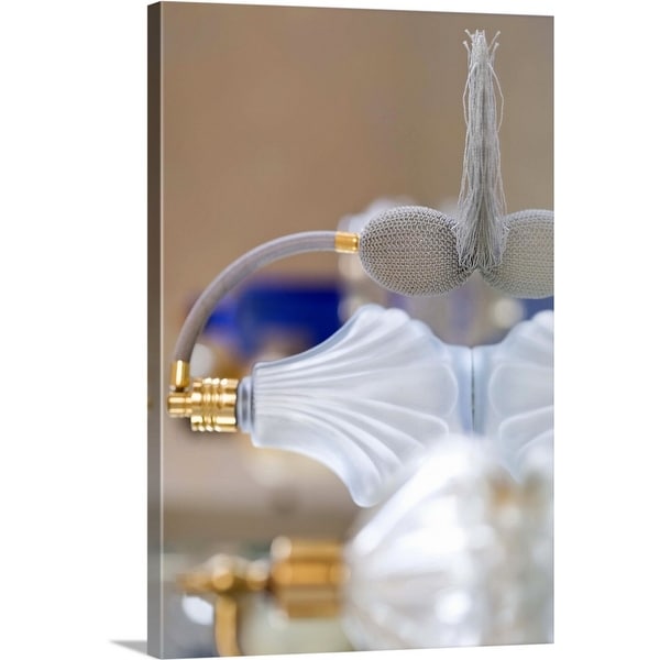 "Perfume bottles" Canvas Wall Art