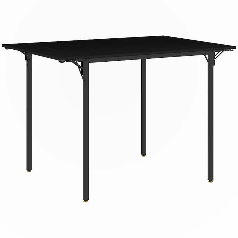 Industrial Folding Dining Table for 2 to 4,only table