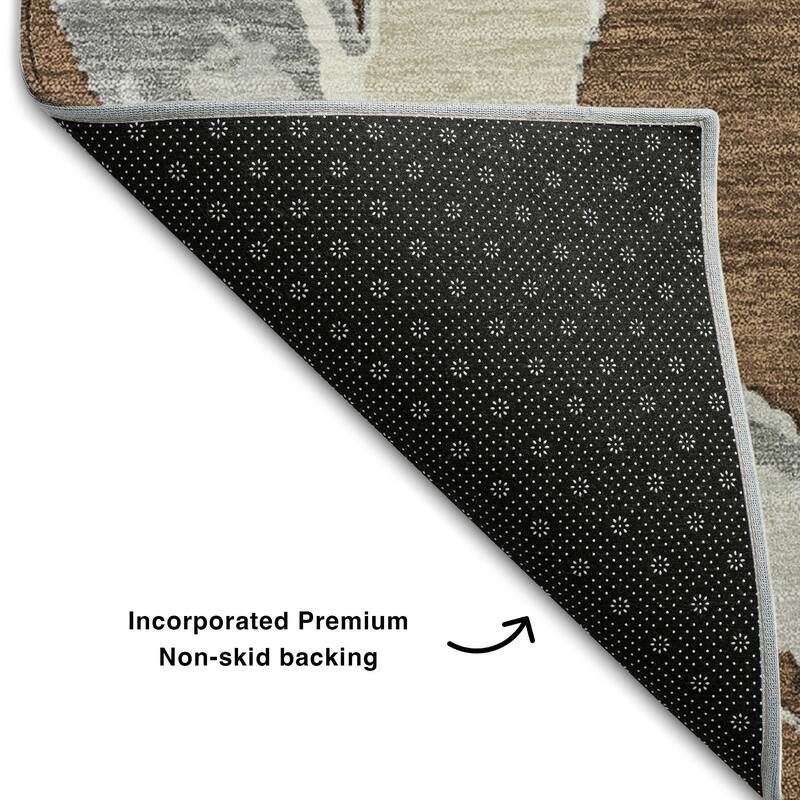 Premium Washable Super Soft Modern Zeus Mayfield Rug