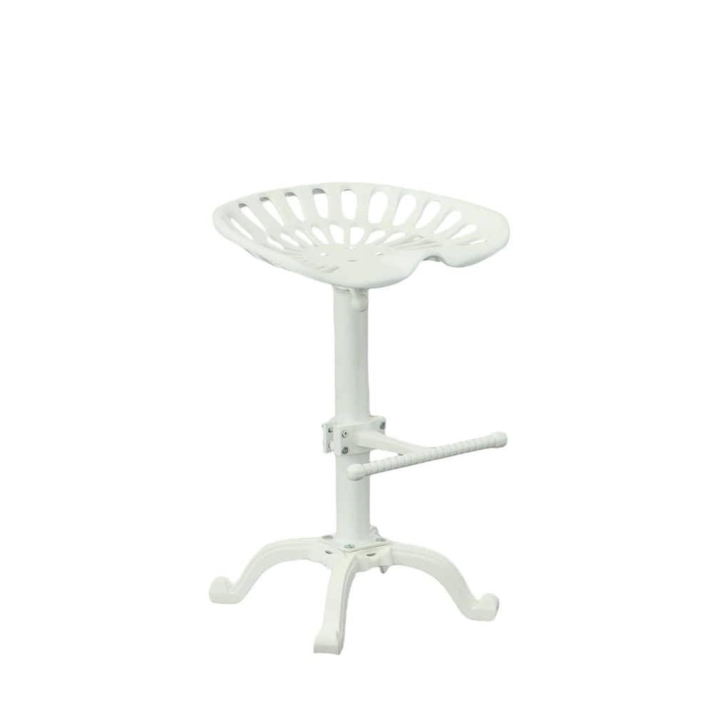 Adjustable Iron Tractor Seat Barstool