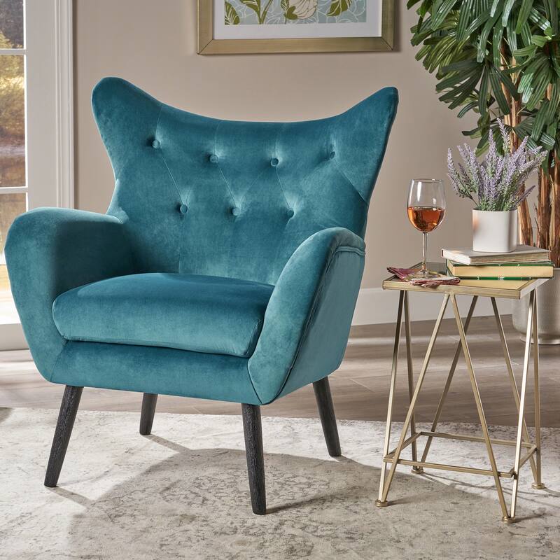 Mid Century Armchair Wingback Chairs Sofa Chair Accent Chairs