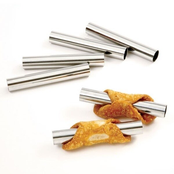 Stainless Steel Anderson's Baking Cream Horn Pastry Roll Molds Mrs Set of 4, 