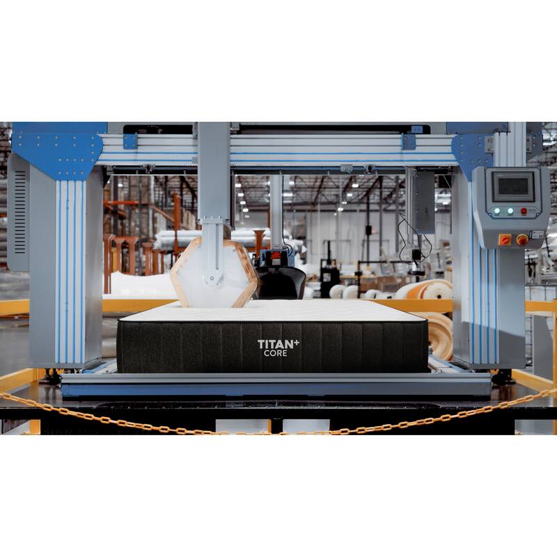 Brooklyn Bedding Titan Plus Core Mattress with GlacioTex Cooling Cover