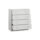 preview thumbnail 6 of 7, OS Home and Office Furniture Model 6003 Four Drawer Chest in White