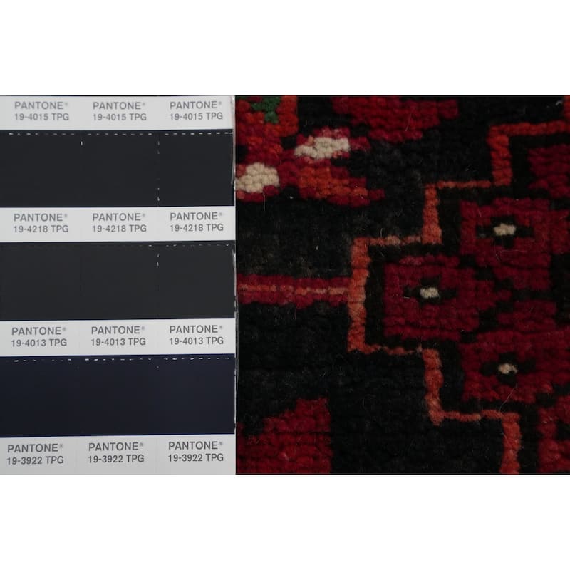 Hand Knotted Oriental 100% Wool Carpet Traditional Medallion Red Heriz Area Rug - 10' 11'' X 8' 2''
