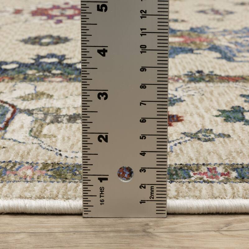 Style Haven Henretta Global Persian Inspired Fringe Edge Area Rug