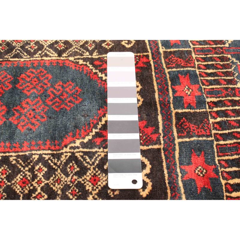 ECARPETGALLERY Hand-knotted Teimani Dark Grey Wool Rug - 2'5 x 4'2