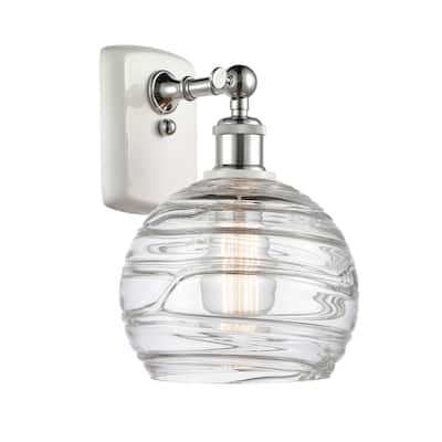 Innovations Lighting Athens Deco Swirl - 1 Light 8" Sconce