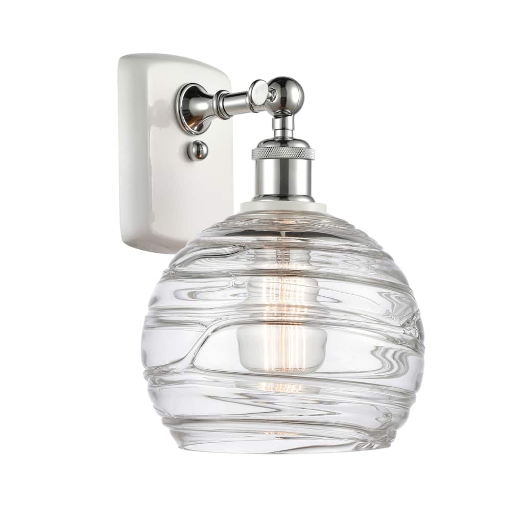 Innovations Lighting Athens Deco Swirl - 1 Light 8" Sconce