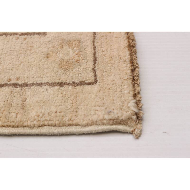 ECARPETGALLERY Hand-knotted Chobi Finest Khaki Wool Rug - 10'7 x 14'7