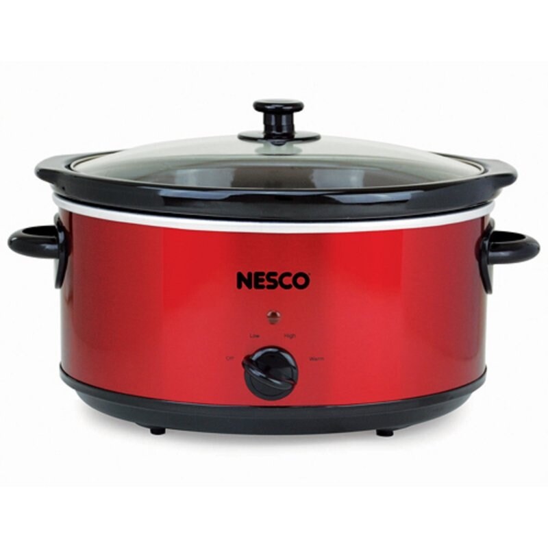 Slow Cooker Portable Removable Ceramic Crock Glass Lid Camo Open Country 8 Qt