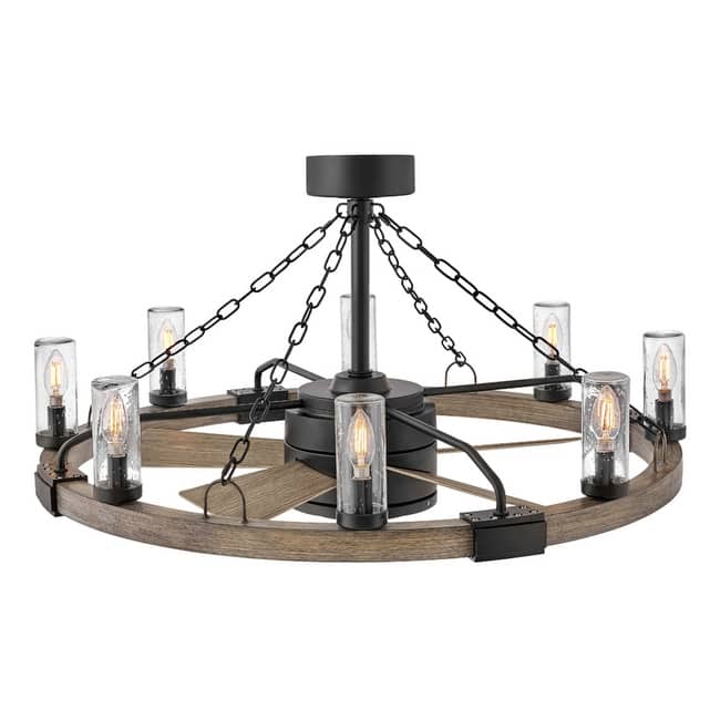 Hinkley Lighting Sawyer 36" Indoor / Outdoor Chandelier with 28" 5