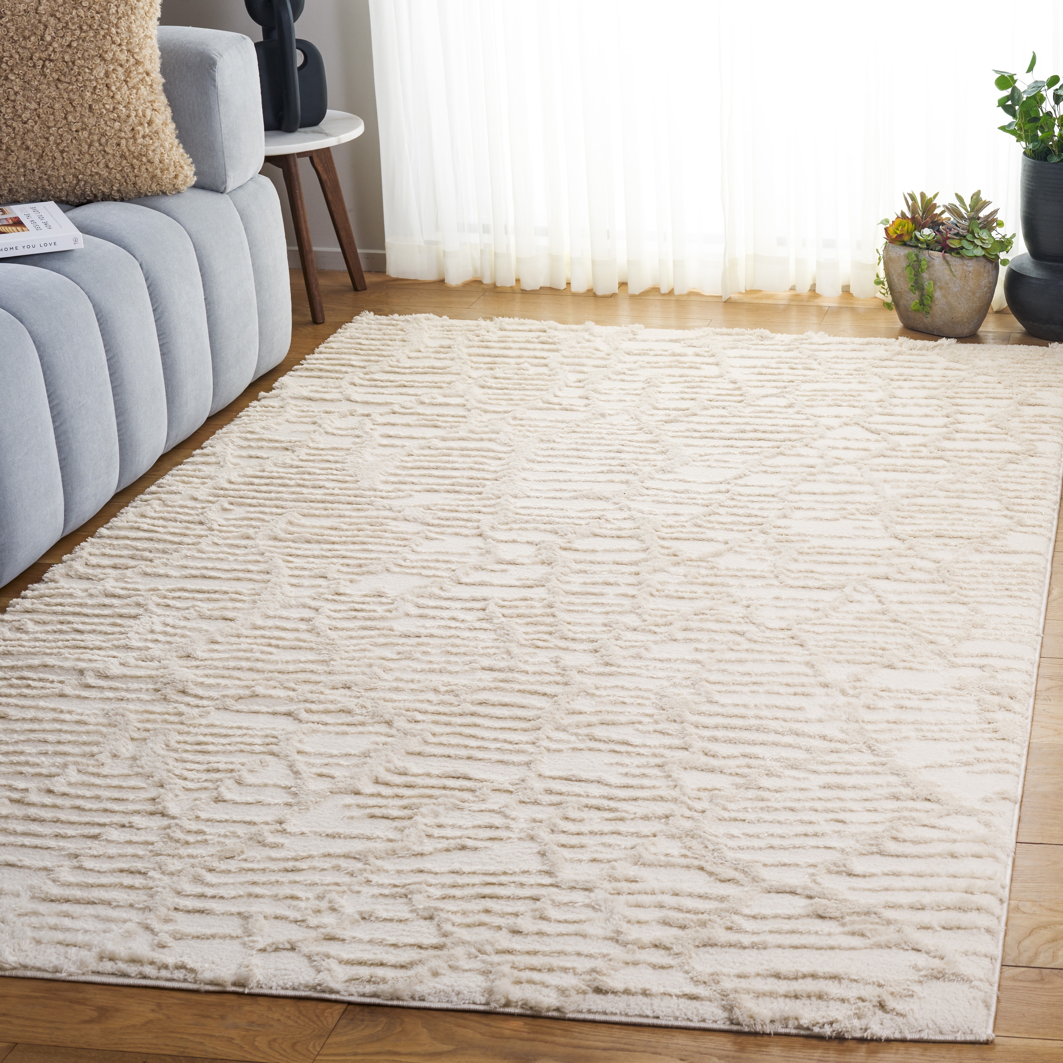 SAFAVIEH Seattle Shag Enny Shag Rug