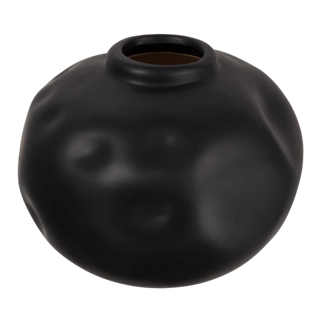 Pinched Terracotta Vase