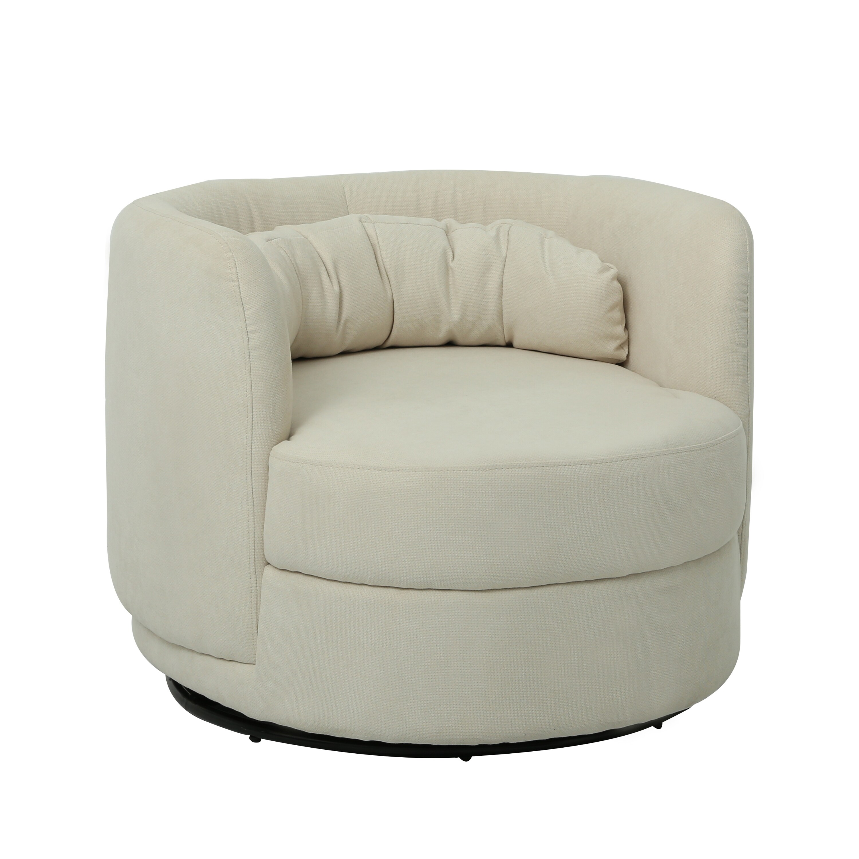 Swivel sales chair cream