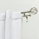 Exclusive Home Ogee Curtain Rod and Finial Set