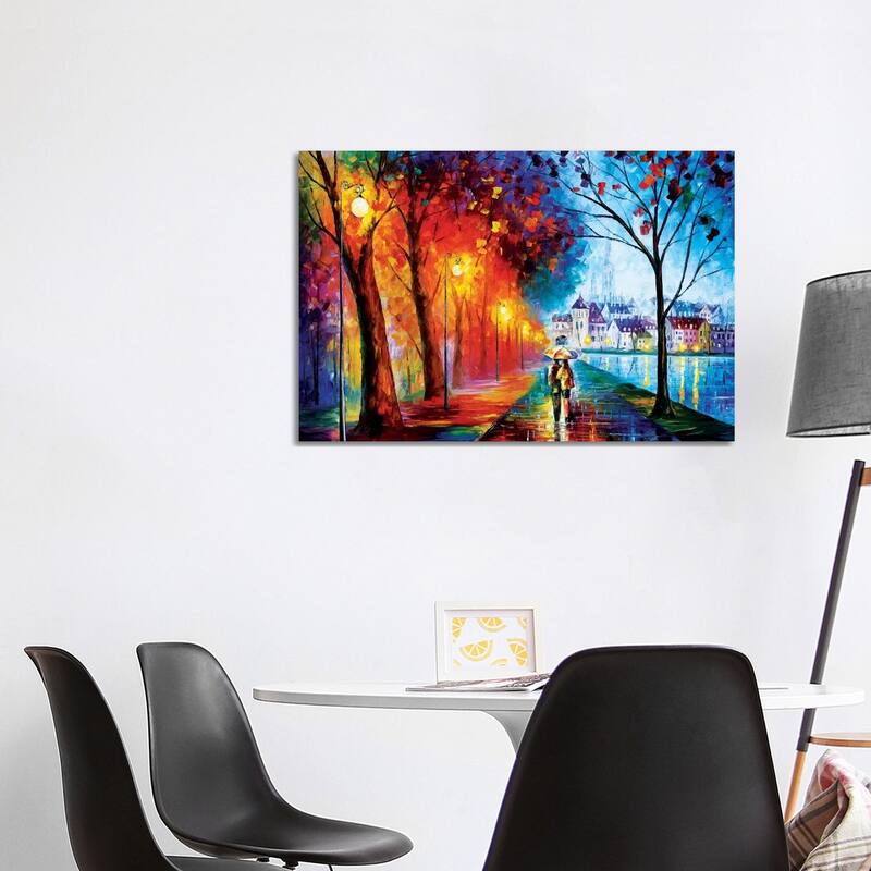 iCanvas 'City By The Lake' by Leonid Afremov Gallery Canvas Print - 26x40x1.5