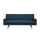 preview thumbnail 18 of 17, Jalon Mid-century Modern Tufted Fabric Sofa by Christopher Knight Home