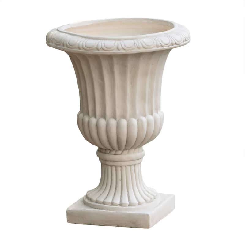 Antique White 26-inch Italian Urn Planter by Christopher Knight Home