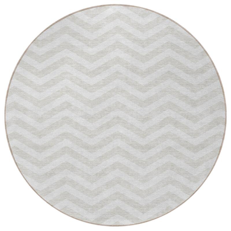 HomeRoots Chevron Transitional Rectangle Outdoor Rug
