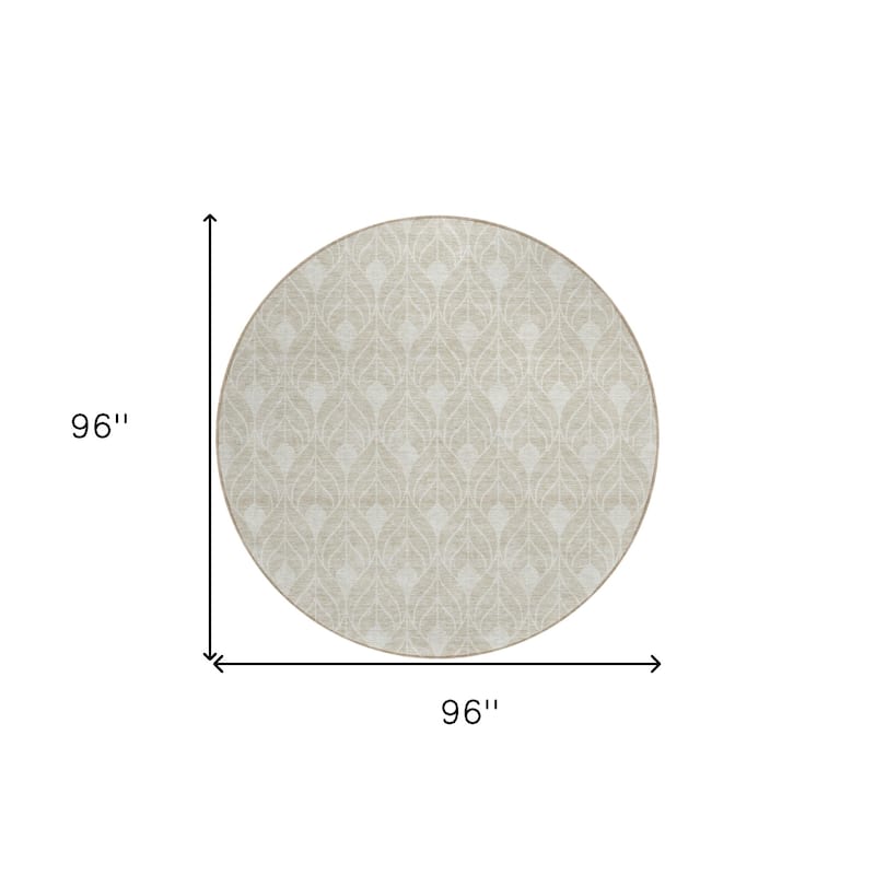 HomeRoots Geometric Transitional Rectangle Outdoor Rug