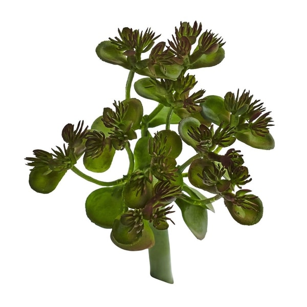 Nearly Natural Sedum Succulent Artificial Plant, Set of 12